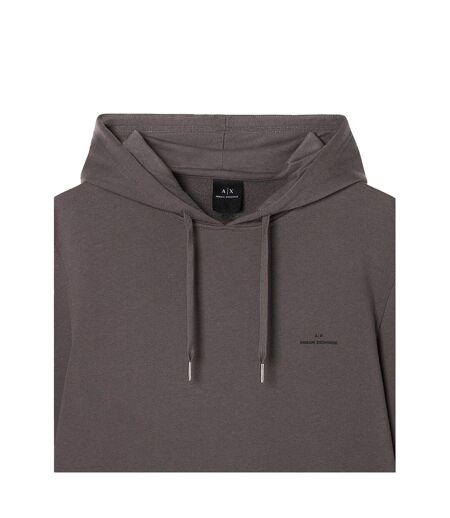 Mens Tailored Pullover Hoodie Gull Grey Armani Exchange