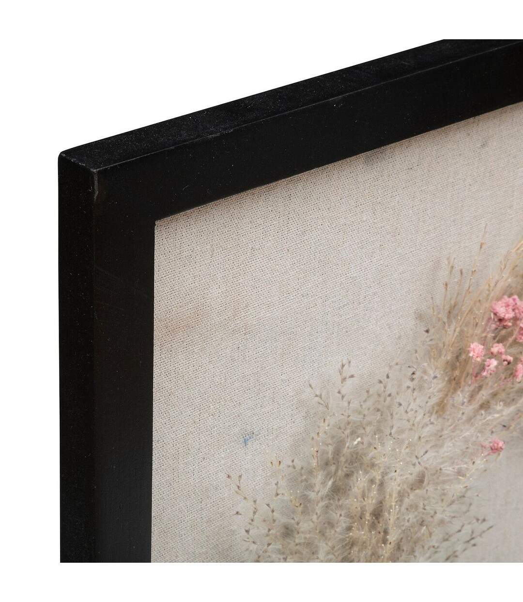 Déco Murale Fleurs Séchées Nia 55cm Noir-2