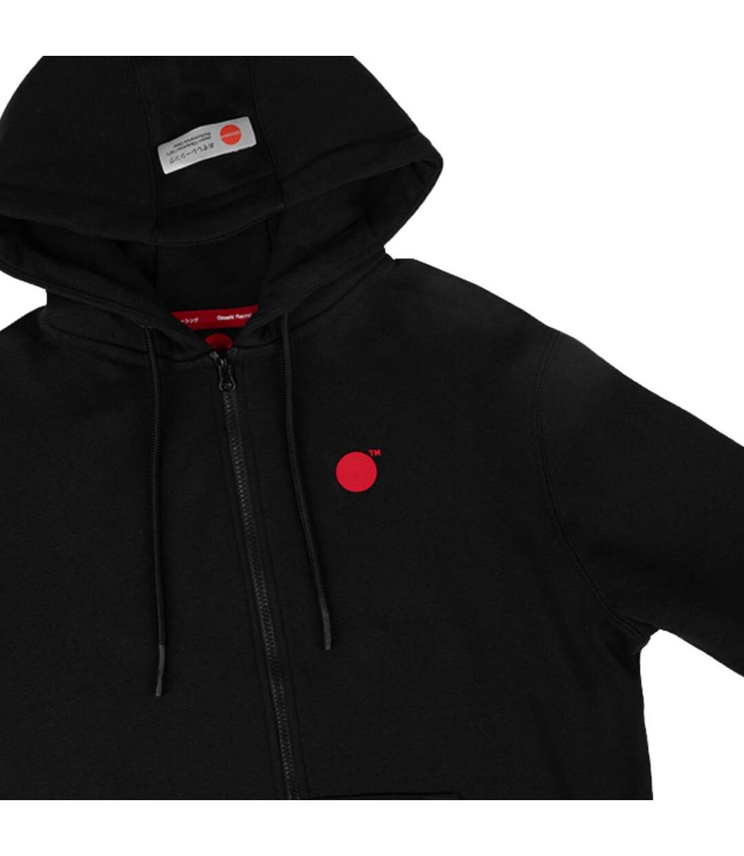 Sweat À Capuche Pecos Homme Noir Ozoshi-3
