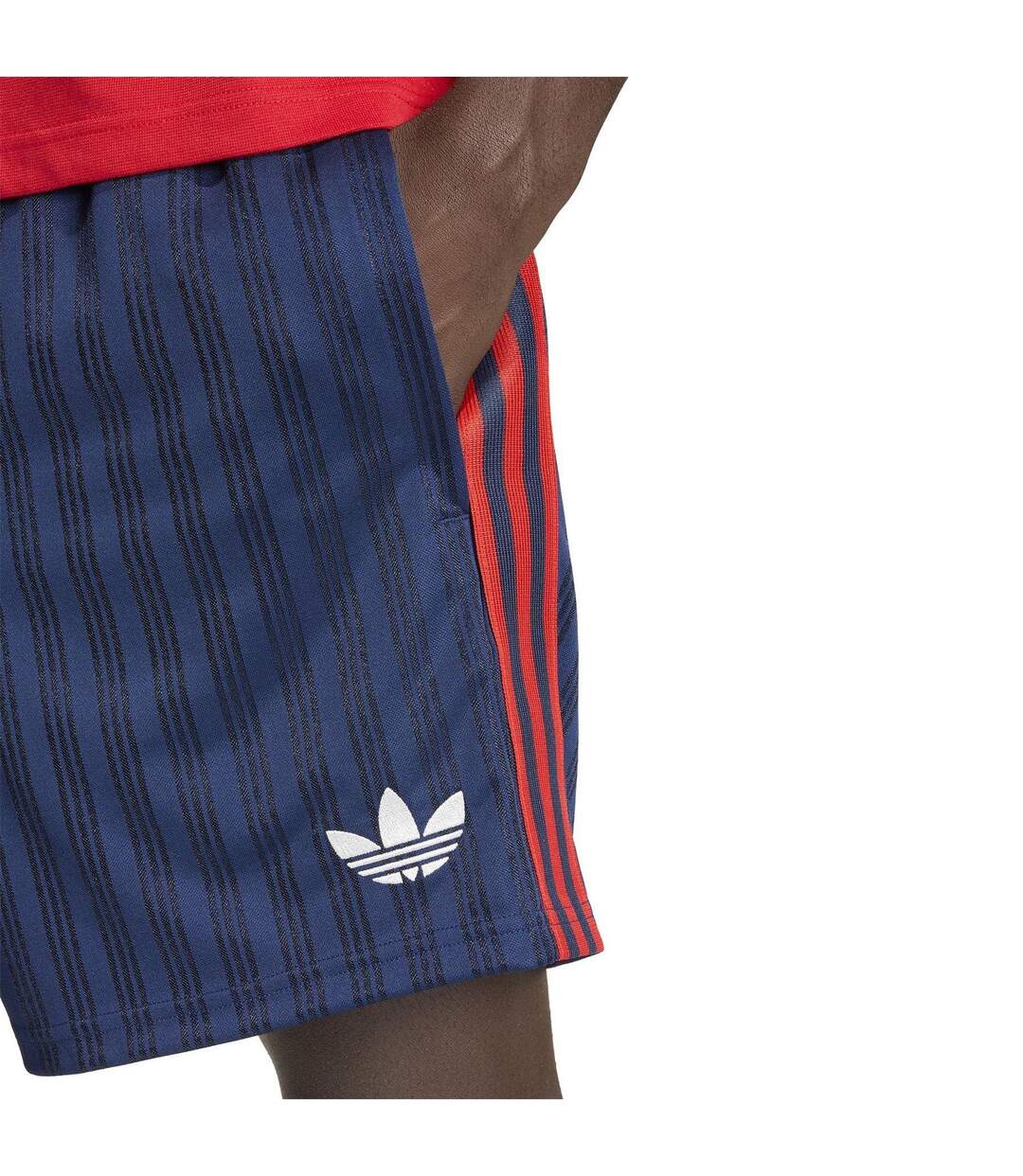 Short Motif/style Adidas Originals 25/26 Homme Bleu Blanc Arsenal-4