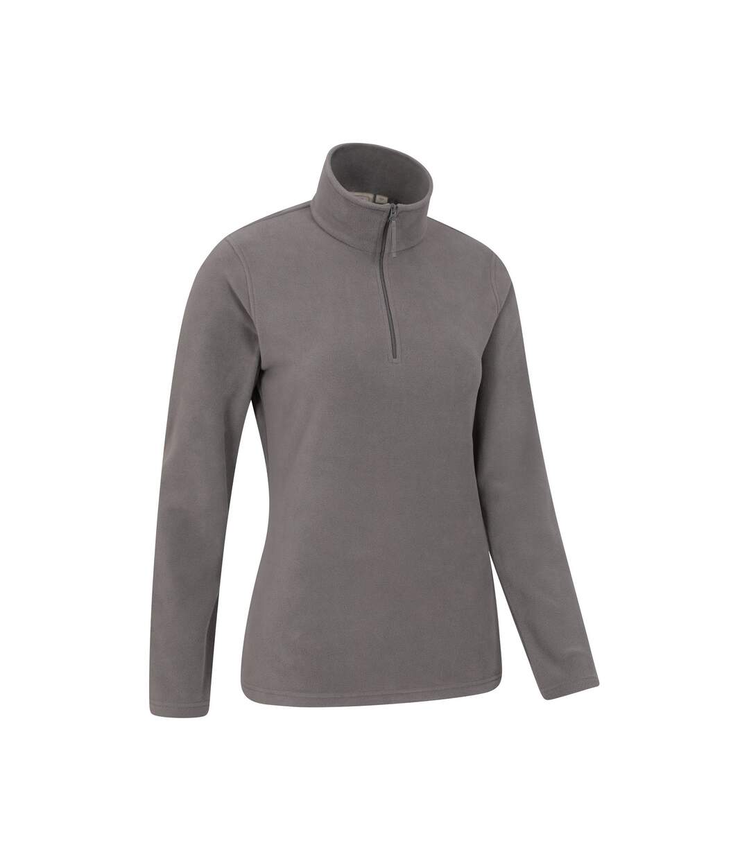 Womens/ladies Camber Ii Fleece Top Dark Grey Mountain Warehouse-4