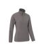 Womens/ladies Camber Ii Fleece Top Dark Grey Mountain Warehouse-4