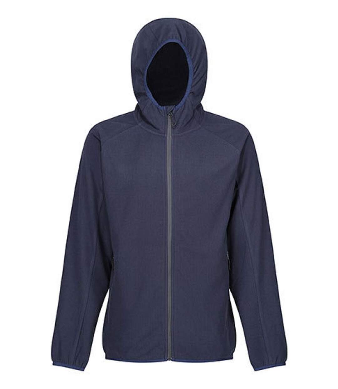 Veste polaire à capuche - Homme - TRF690 - bleu marine et gris-1