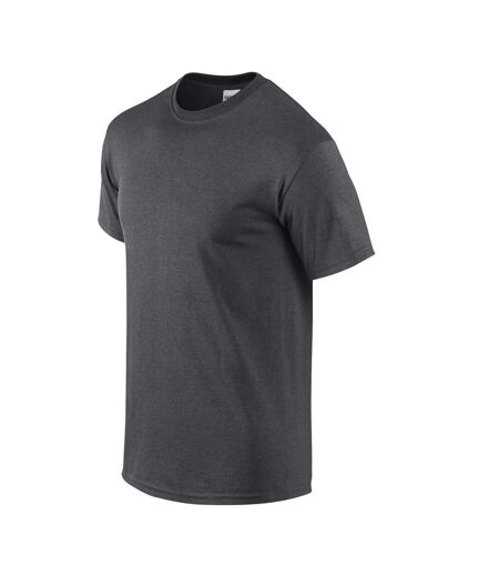 T-shirt Adulte Gris Foncé Chiné Gildan