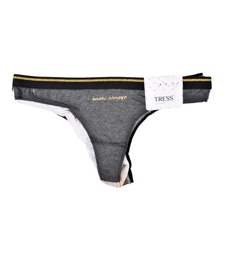 STRING Femme TRESS - Pack de de