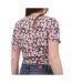 Blouse Noir/Violet à fleurs Femme Vero Moda Easy - M