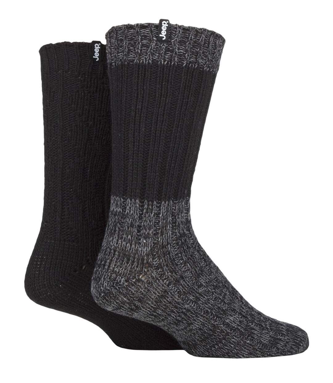 2 Pack Men's Heavyweight Wool Boot Socks-1