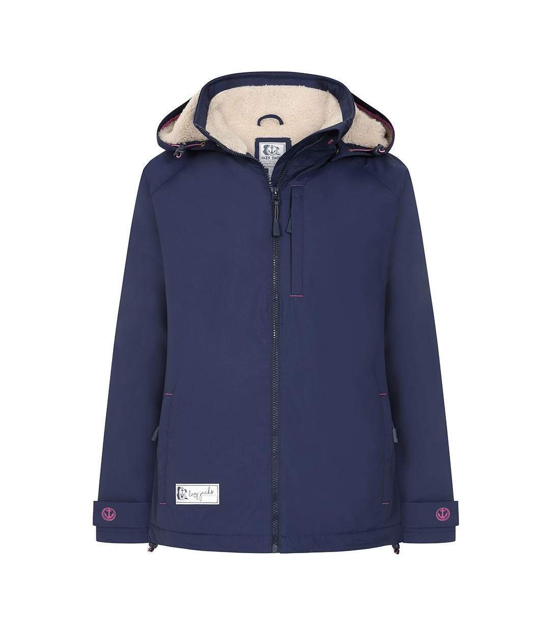 Veste Polaire Femme Bleu Mer Lazy Jacks-1