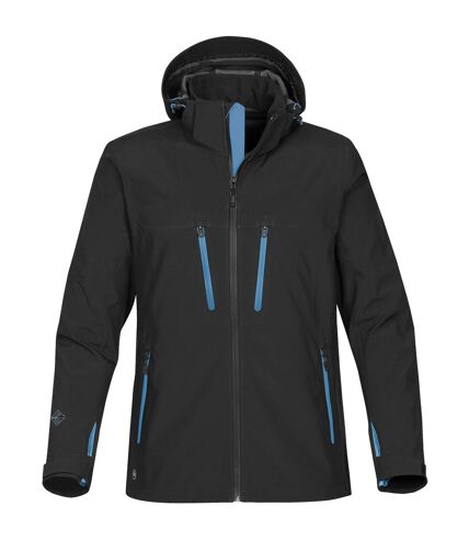 Stormtech Mens Patrol Softshell Jacket (Black/Electric Blue) - UTBC4120