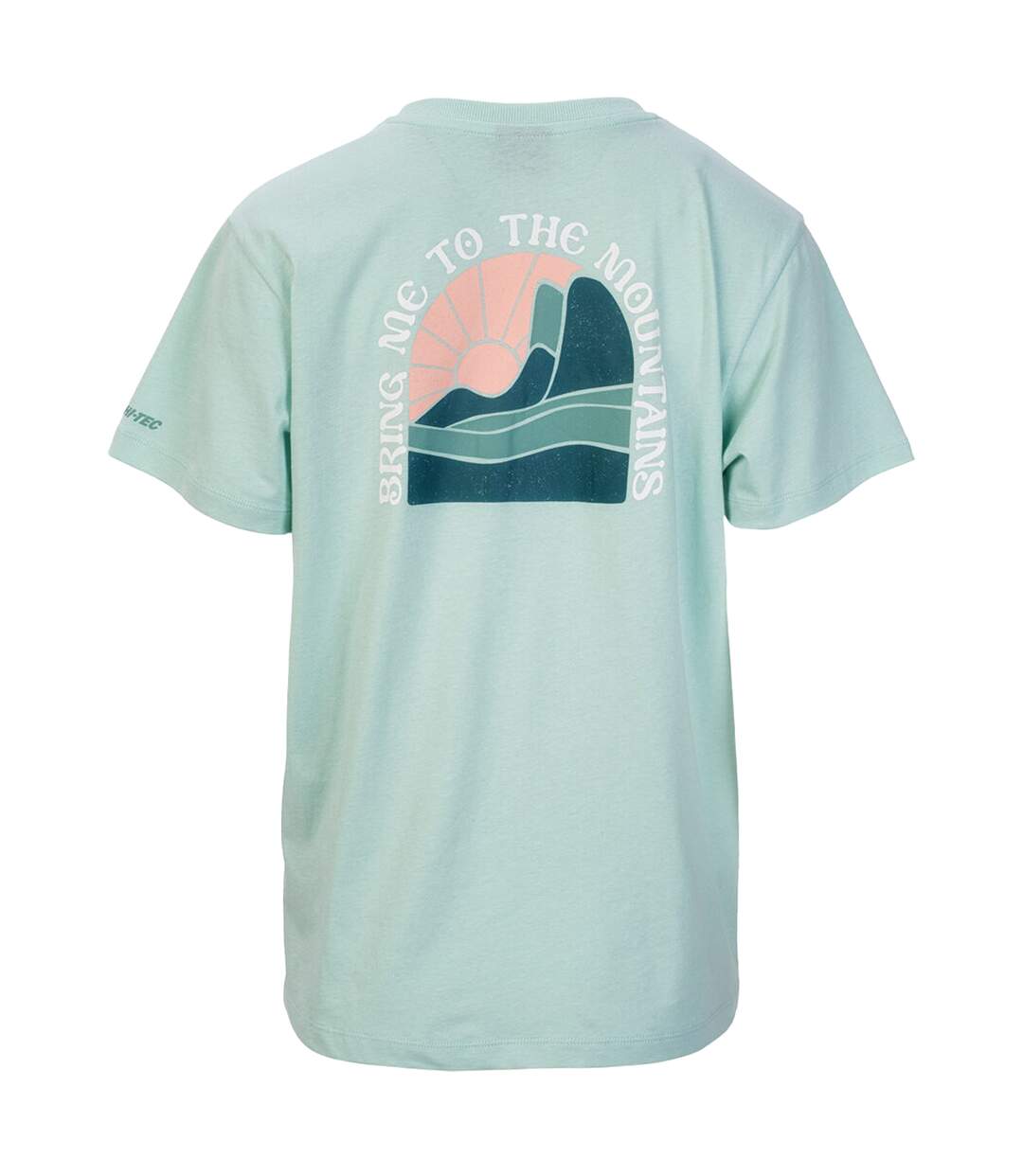 T-shirt Manches Courtes Elina Femme Bleu Coquille D´œuf Hi-Tec-2