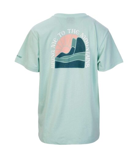 T-shirt Manches Courtes Elina Femme Bleu Coquille D´œuf Hi-Tec