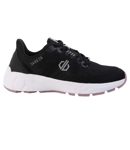 Womens/ladies hex rapid performance trainers black/woodrose Dare 2B