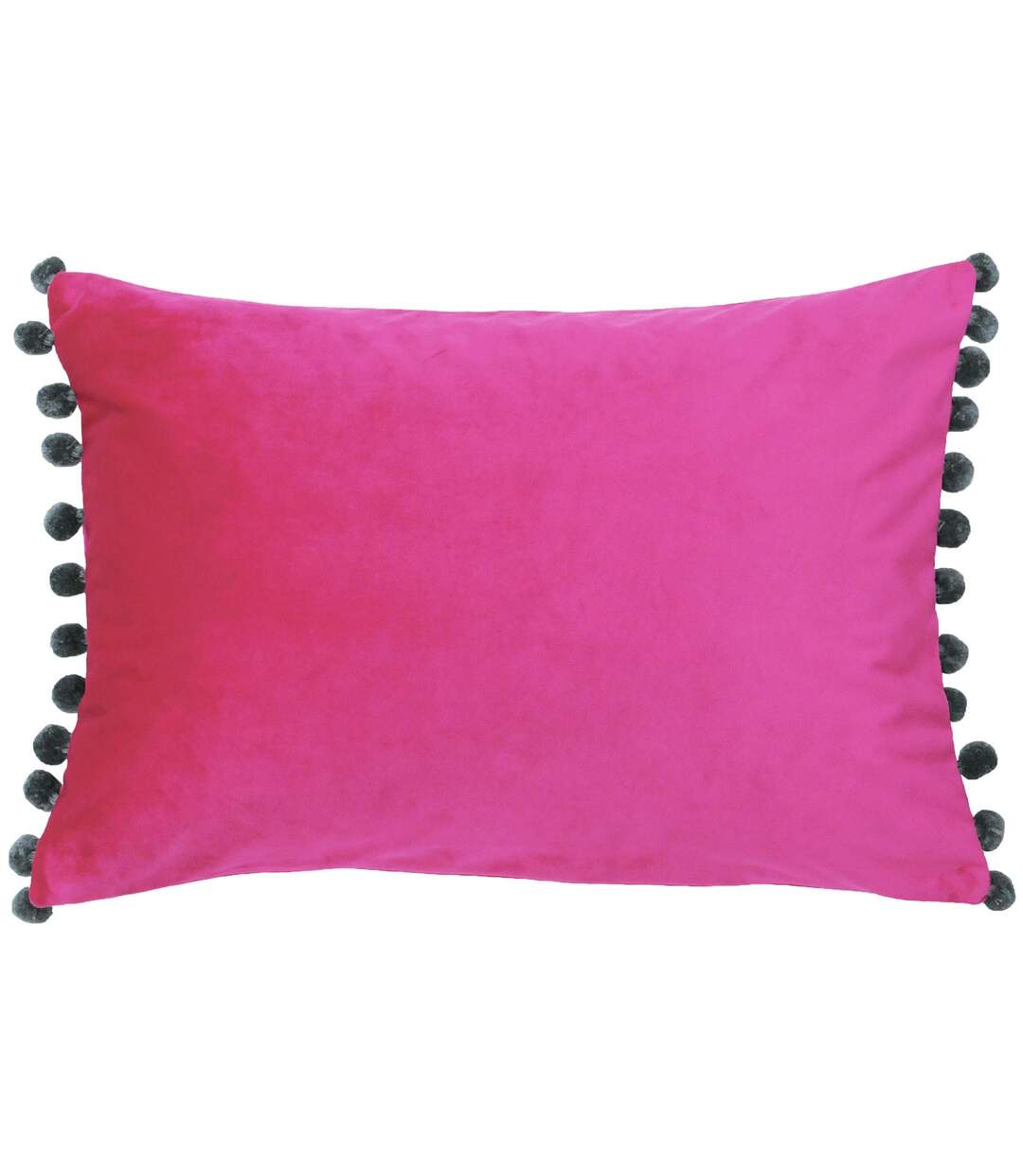 Paoletti Fiesta Rectangle Cushion Cover (Magenta/Grey) - UTRV1120