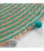 Tapis Enfant à Pompons Déco Baloo 90cm Vert-2