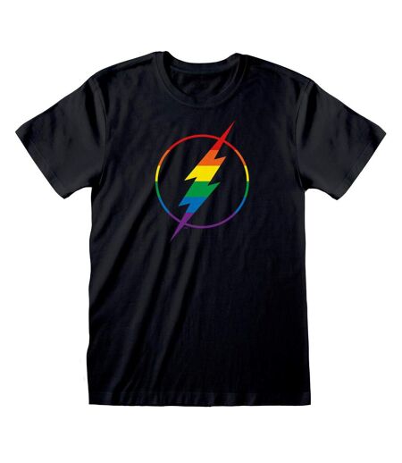 Flash - T-shirt PRIDE - Adulte (Noir) - UTHE565