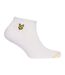 Pack Of 3  Mens Ankle Socks  Bright White Lyle & Scott-2