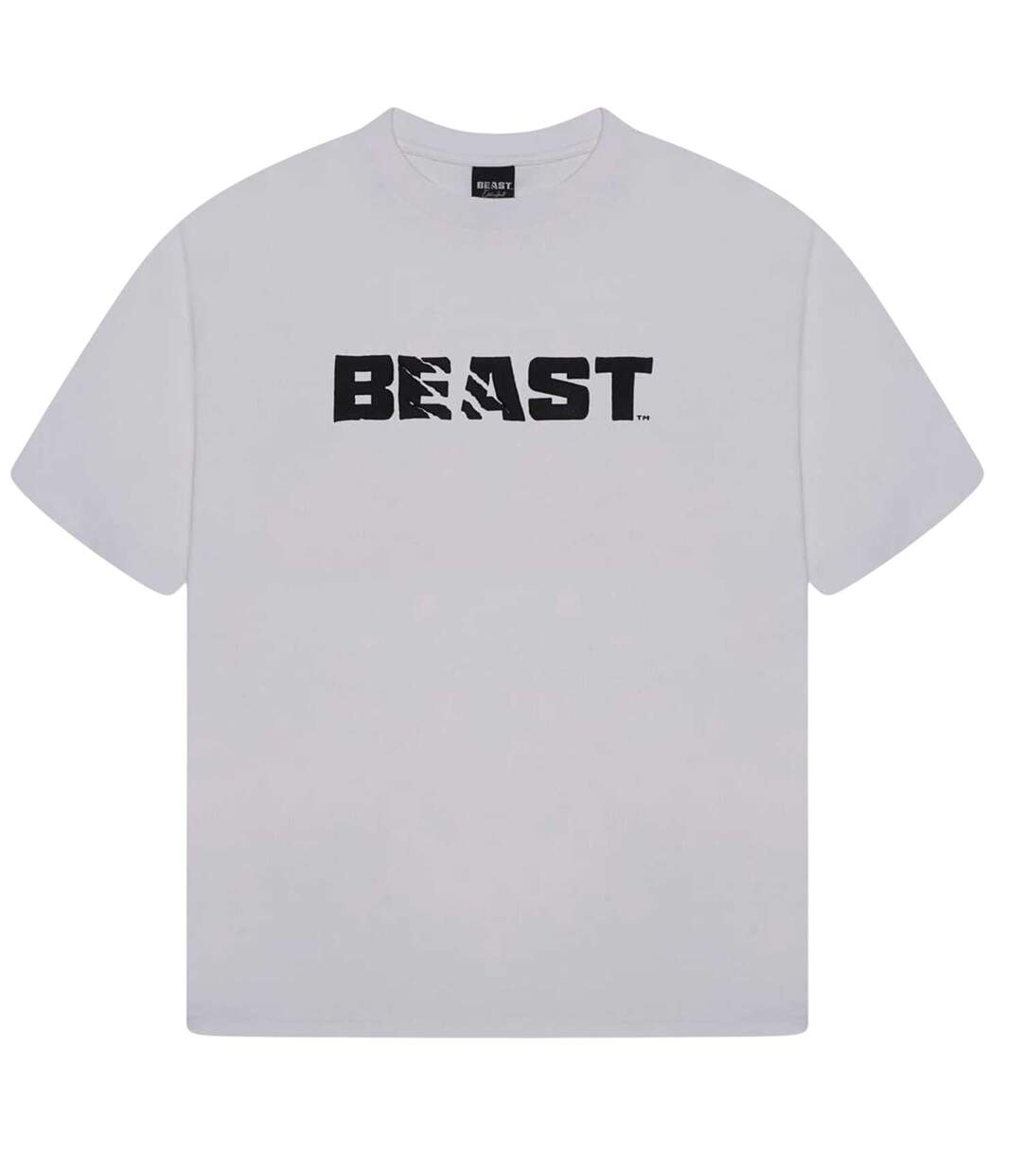 T-shirt Motif/style Central Homme Blanc BEAST-2