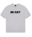 T-shirt Motif/style Central Homme Blanc BEAST-2