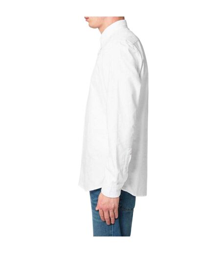 Mens Rickert Oxford Shirt White Boss