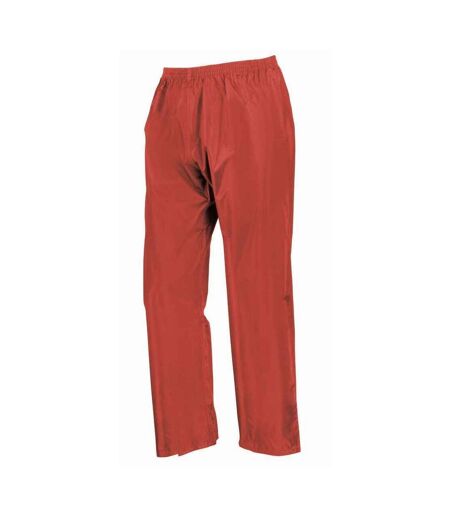 Ensemble veste et pantalon imperméables adulte rouge Result