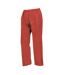 Ensemble veste et pantalon imperméables adulte rouge Result