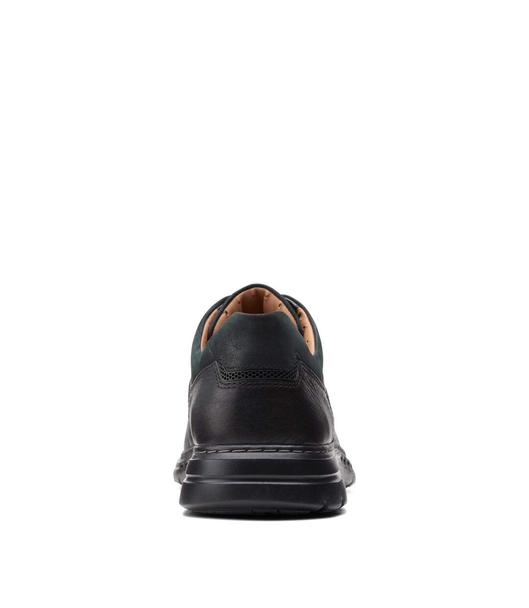 Chaussures en cuir un brawley lace homme noir Clarks-2