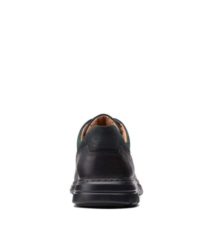 Chaussures en cuir un brawley lace homme noir Clarks