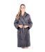 Peignoir coton ROYAL CRESENT col châle-4