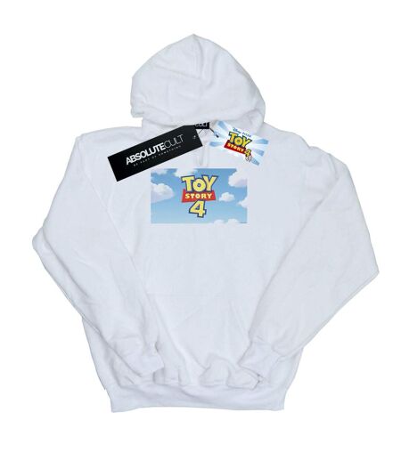 Disney - Sweat à capuche TOY STORY CLOUD LOGO - Femme (Blanc) - UTBI15188