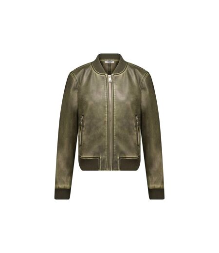 Blouson femme en simili-cuir LARA