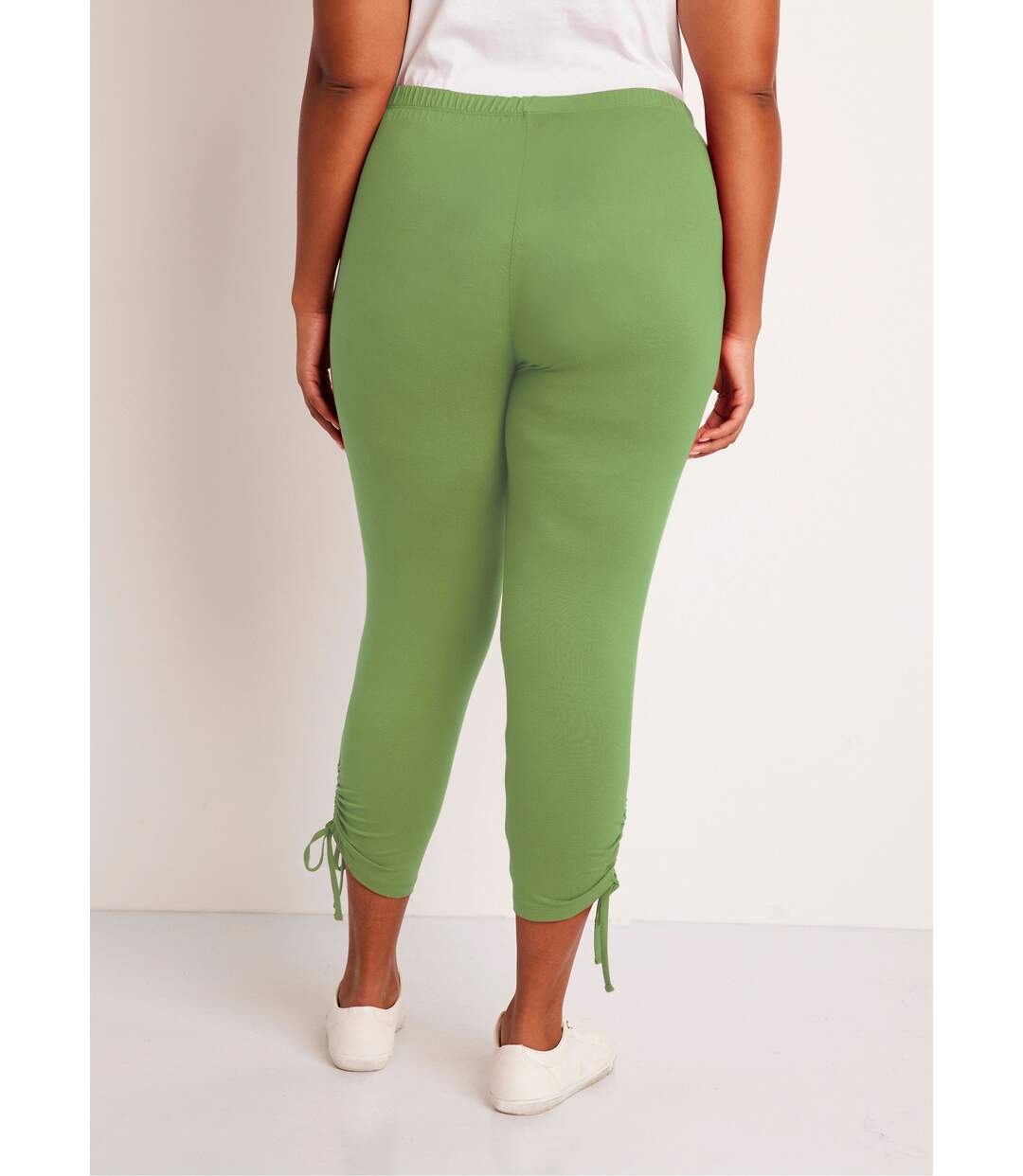 Legging court ceinture élastiqué-2