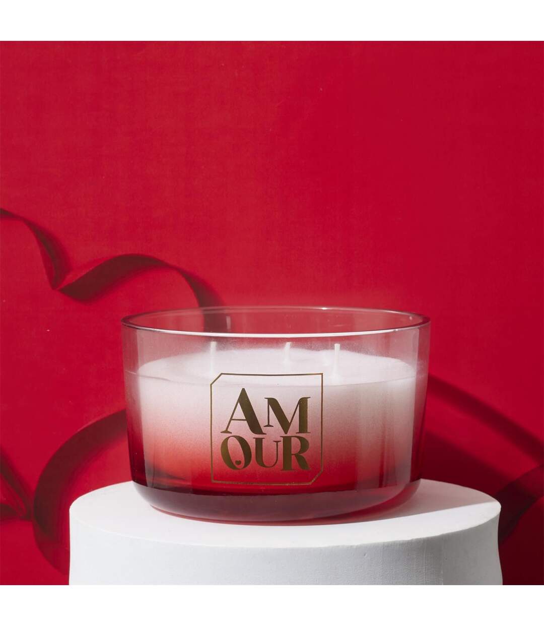 Coffret Bougie Parfumée Amour 270g Rêve Poudré-3
