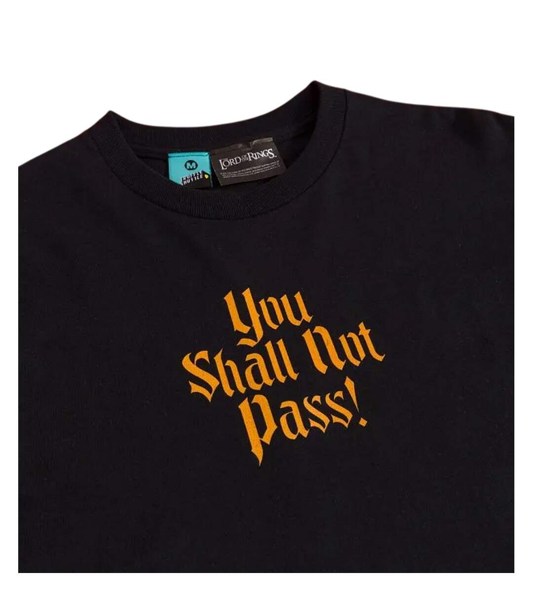 T-shirt Manches Longues Motif Balrog Motif/style Imprimé Au Dos Adulte Noir The Lord Of The Rings-3