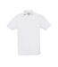 Mens Safran Polo Shirt White B&C-1