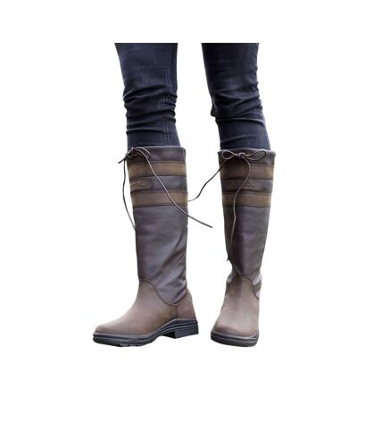 Brogini Unisex Adult Longridge Leather Long Boots (Brown) - UTTL4888