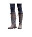 Brogini Unisex Adult Longridge Leather Long Boots (Brown) - UTTL4888