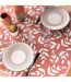 Nappe en Microfibre Bellys 140x240cm Terracotta-2