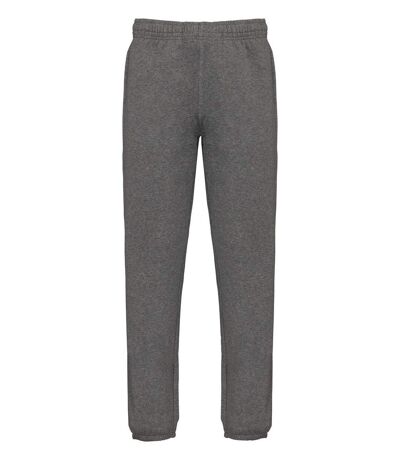 Pantalon jogging molleton - Coton bio et polyester recyclé - Homme - K7025 - gris chiné