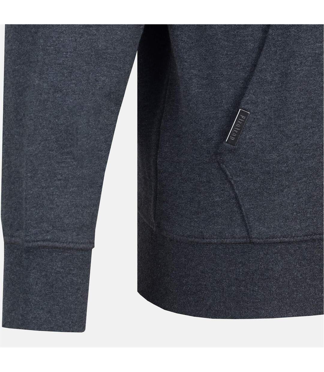 Veste À Capuche Motif/style Logo Homme Charbon Chiné Firetrap-3