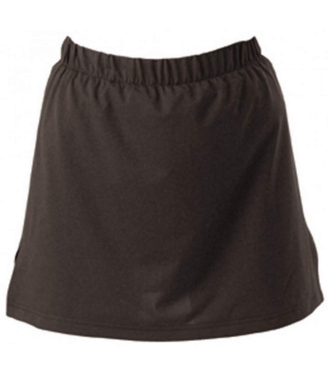 Jupe-short femme noir Carta Sport