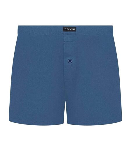 Lot De 3  Caleçons Unis Homme Gris Bleu Lyle & Scott