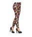 Womens/ladies 80s Leggings Multicoloured Fiestas Guirca-3