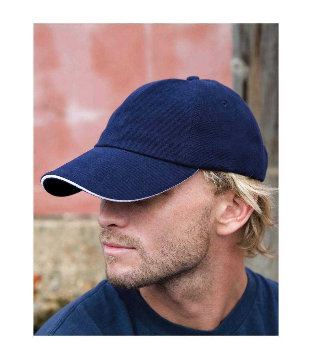 Casquette core memphis adulte bleu marine / blanc Result-2