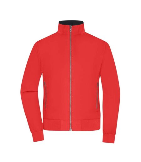 Veste Motif/style Réversible Femme Rouge Noir James And Nicholson