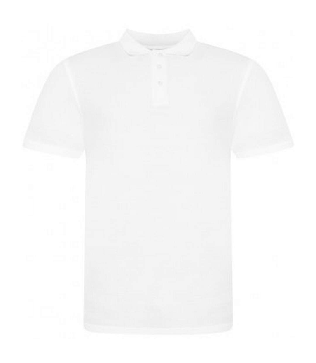 Polo piqu homme blanc Awdis-1