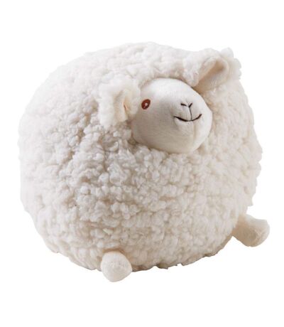 Mouton en laine blanc Shaggy Moyen modèle