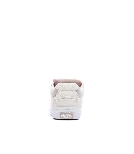 Baskets blanches/rose pale/grises femme vans caldrone