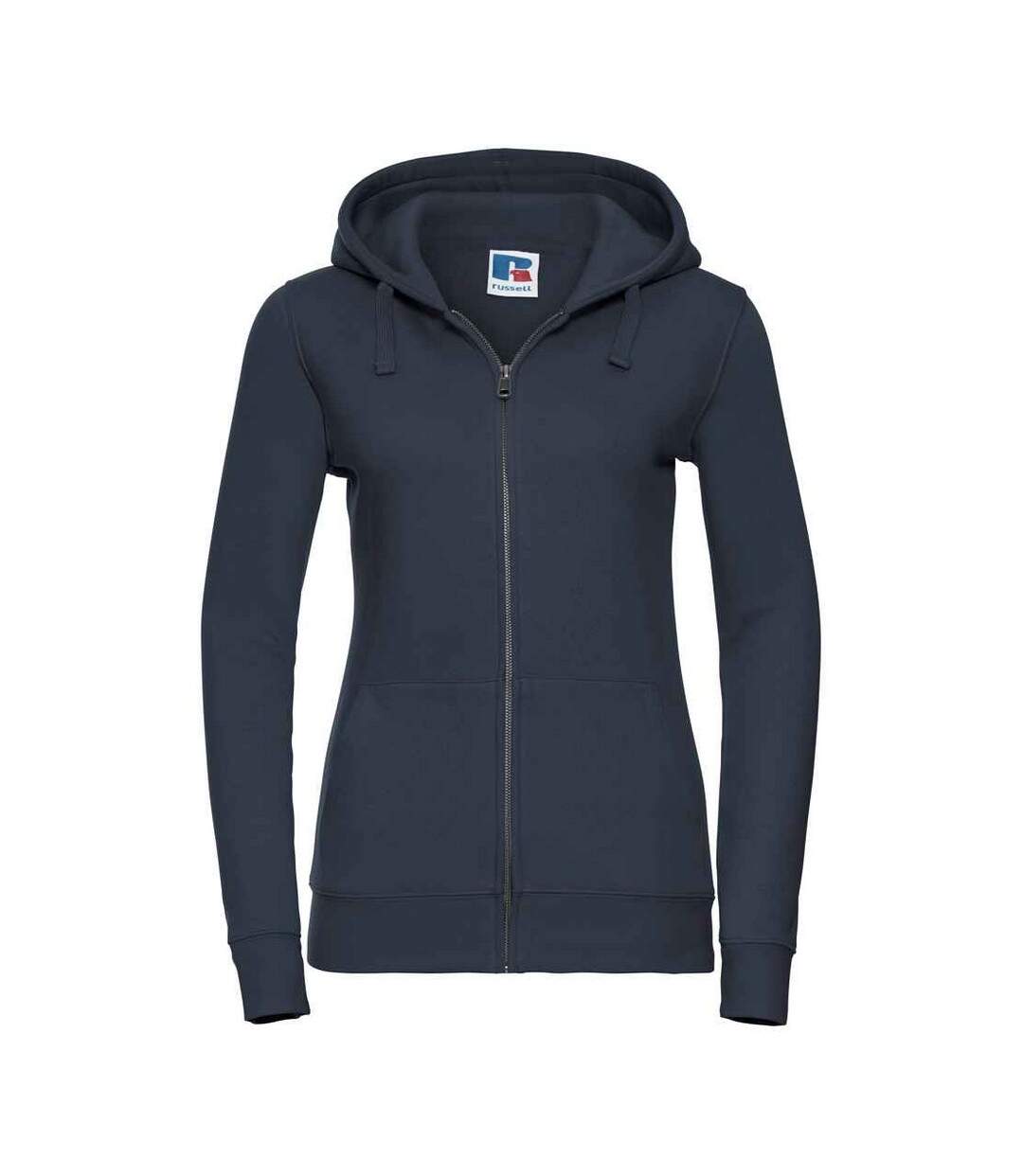 Navy zipped hoodie on sale ladies