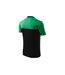 Mens Colormix Plain T-shirt Black Grass Green Malfini-3