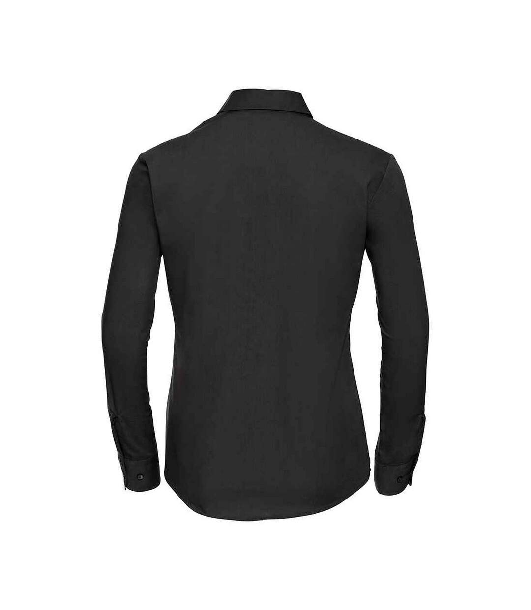 Chemisier Manches Longues Classic Femme Noir Russell-2